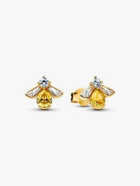 Pandora Honey Bee Stud Earrings